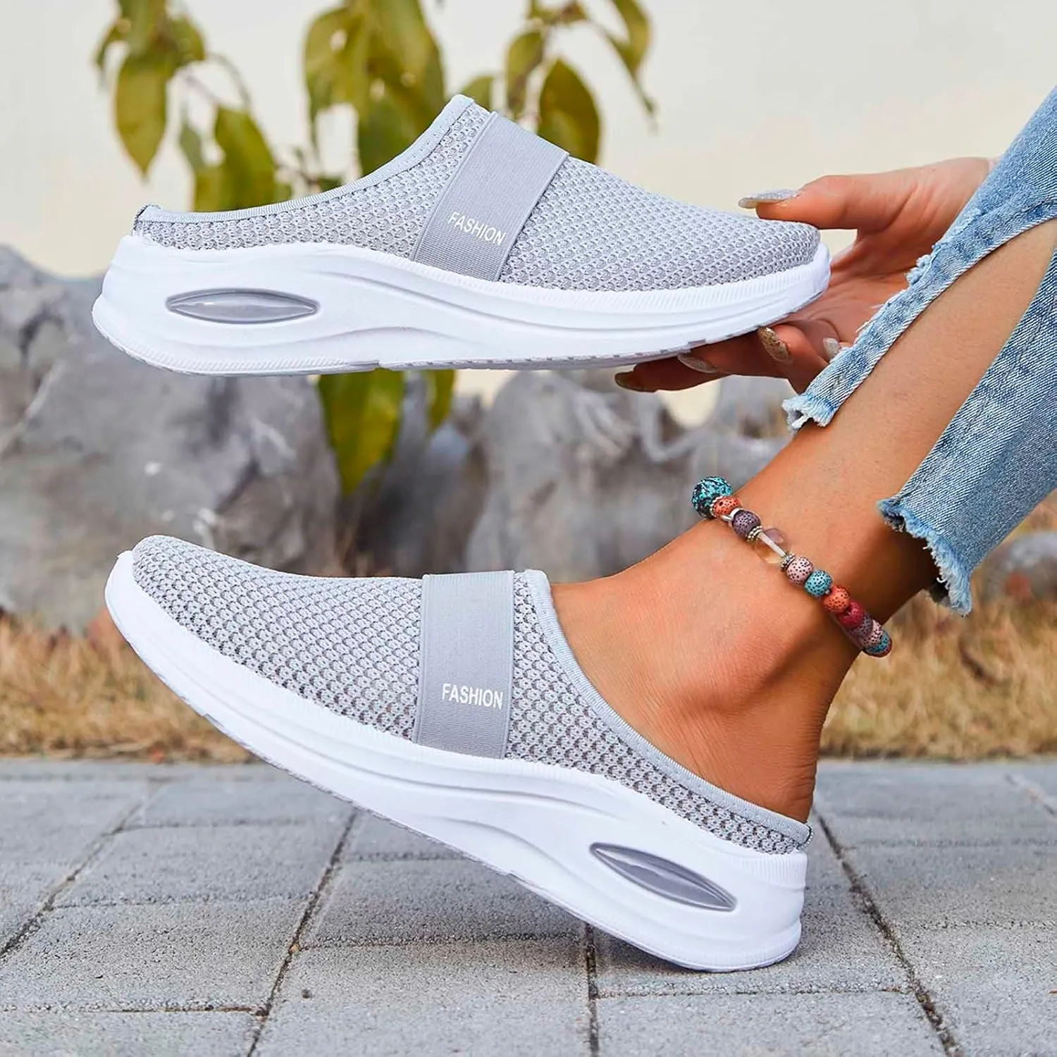 Orthopedic Sandals for Women Arch Support Diabetic Sandals Summer Beach Slippers Slip-On Outdoor Walking Shoes