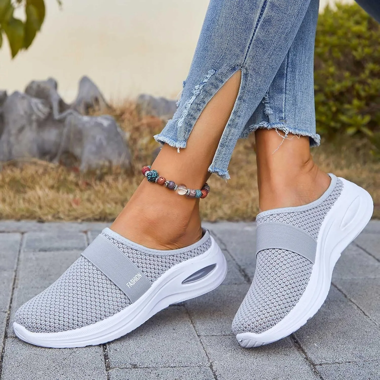 Orthopedic Sandals for Women Arch Support Diabetic Sandals Summer Beach Slippers Slip-On Outdoor Walking Shoes