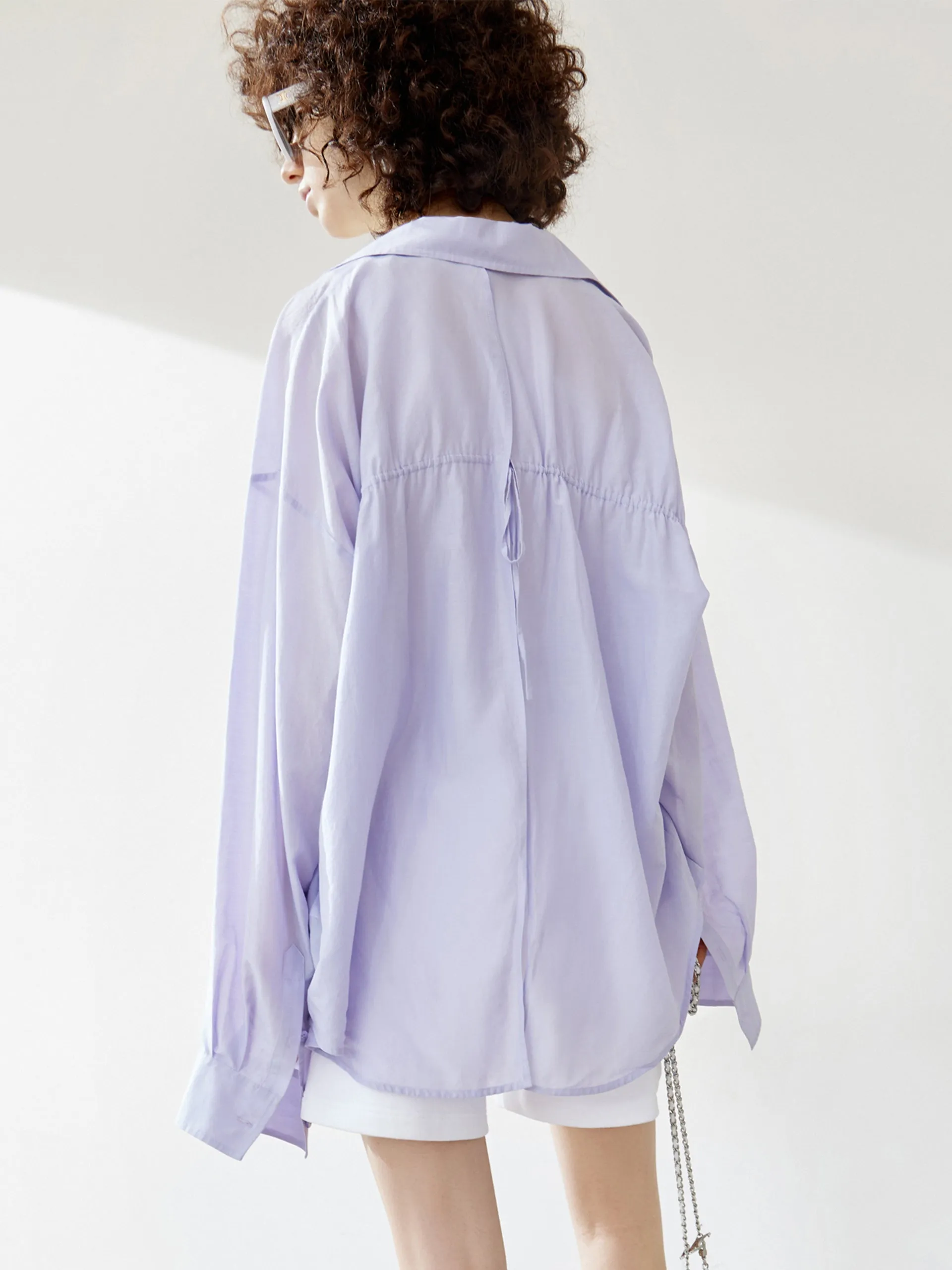 Oversized Split Shirt
