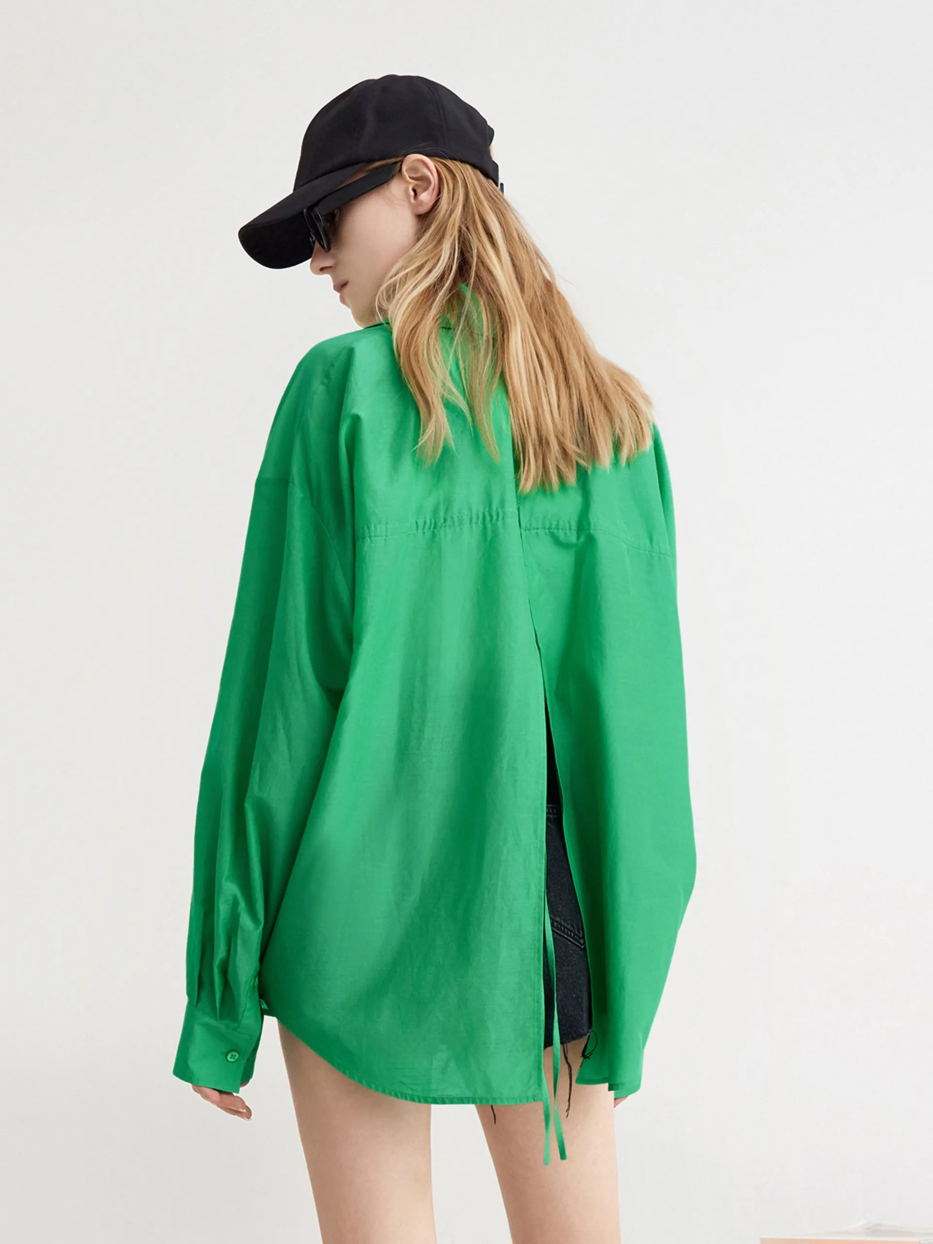 Oversized Split Shirt