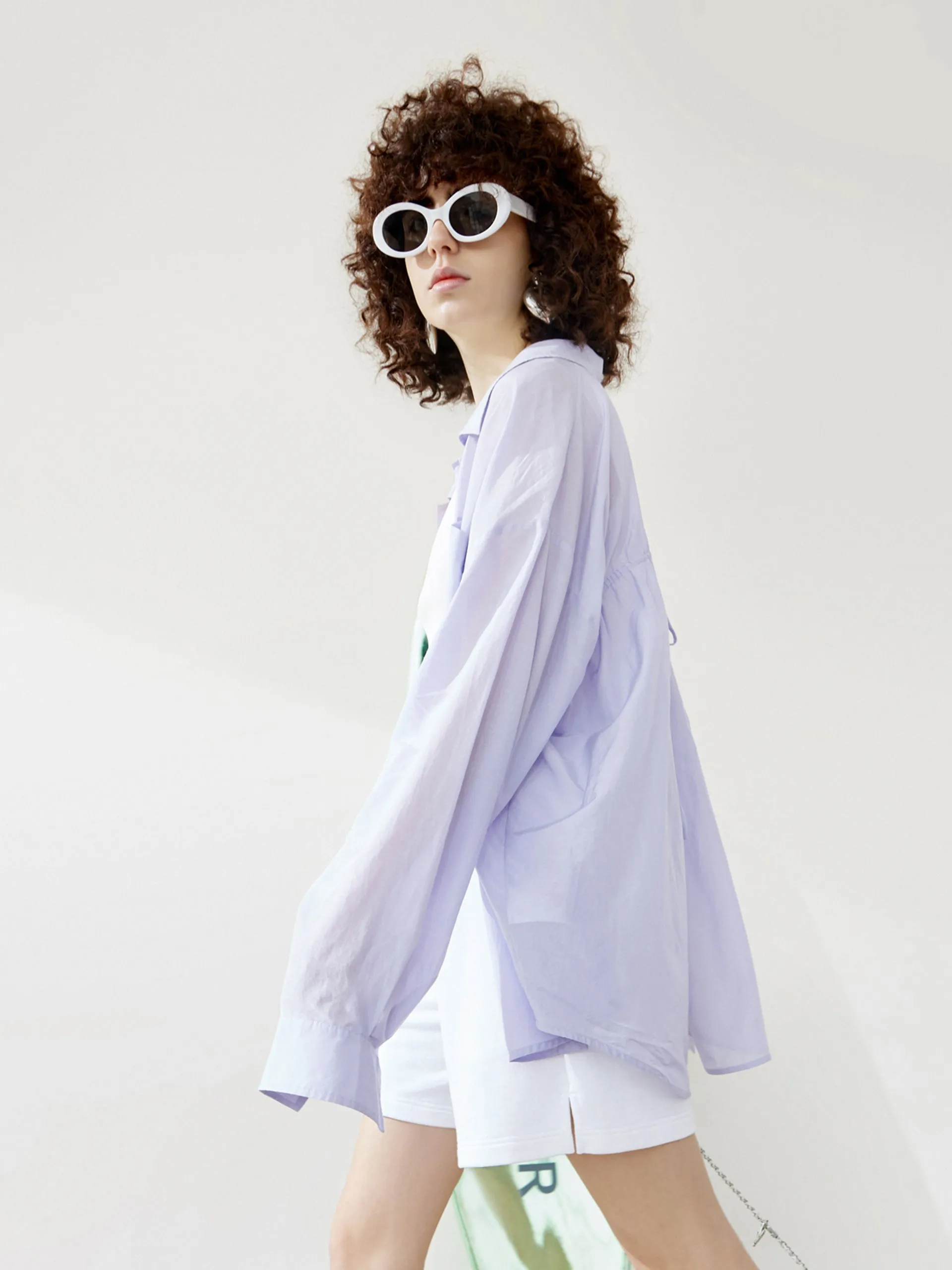 Oversized Split Shirt