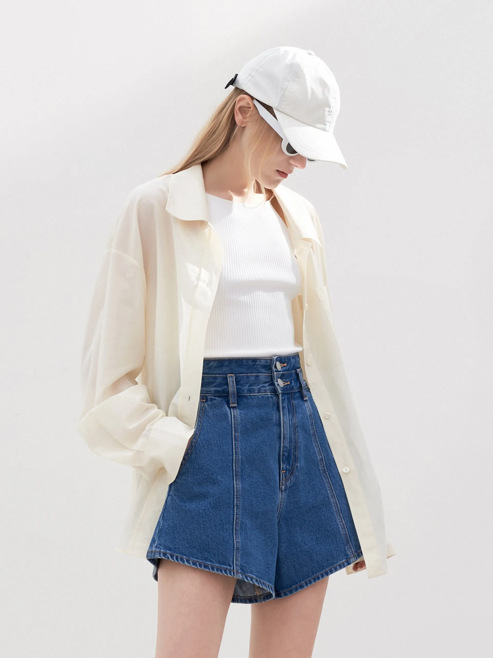 Oversized Split Shirt