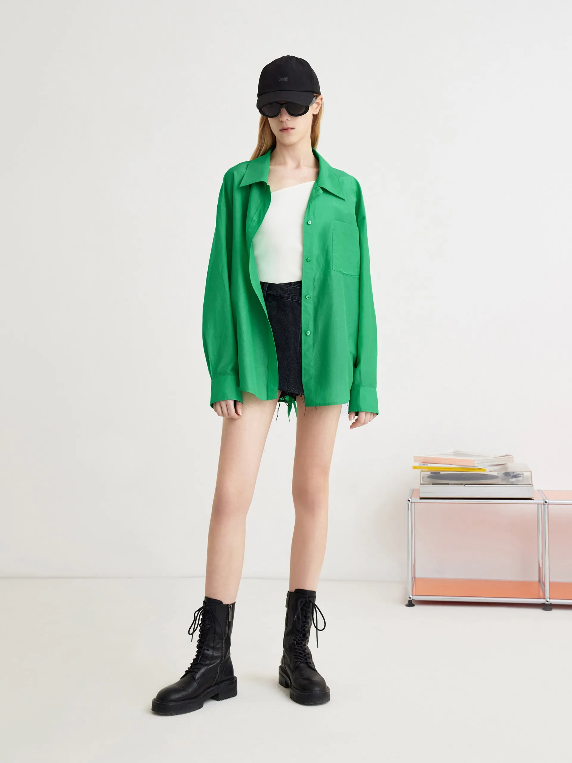 Oversized Split Shirt