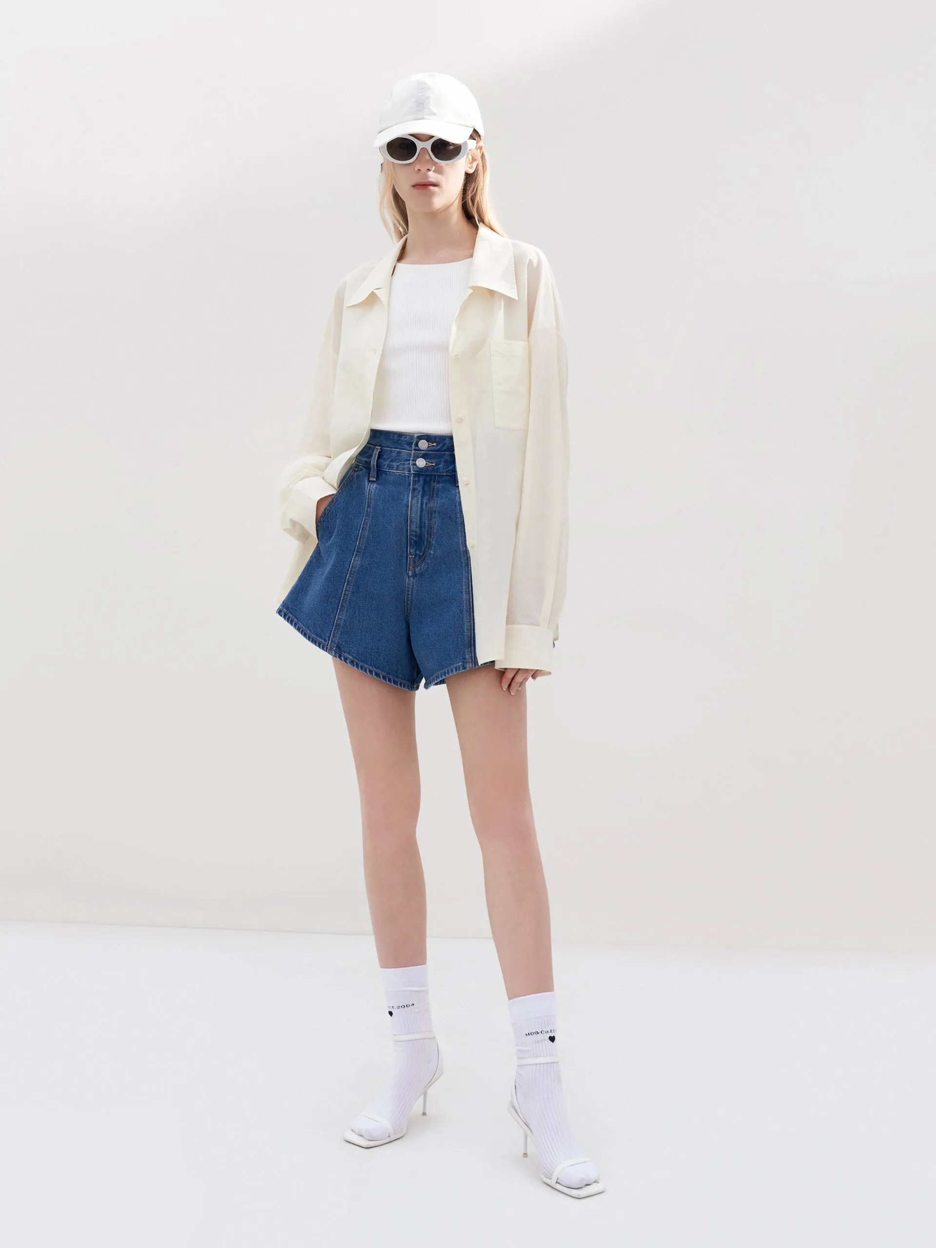 Oversized Split Shirt