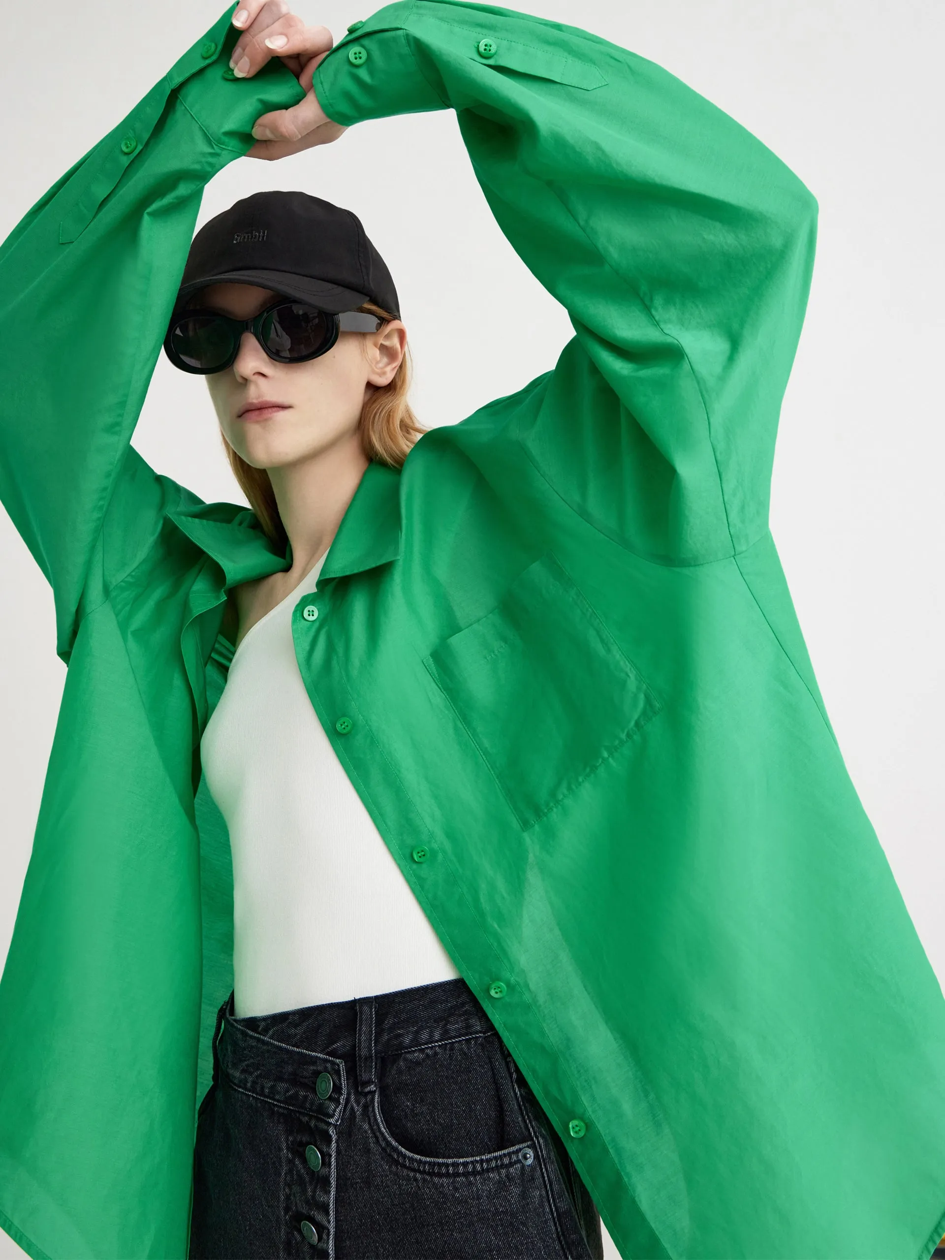 Oversized Split Shirt