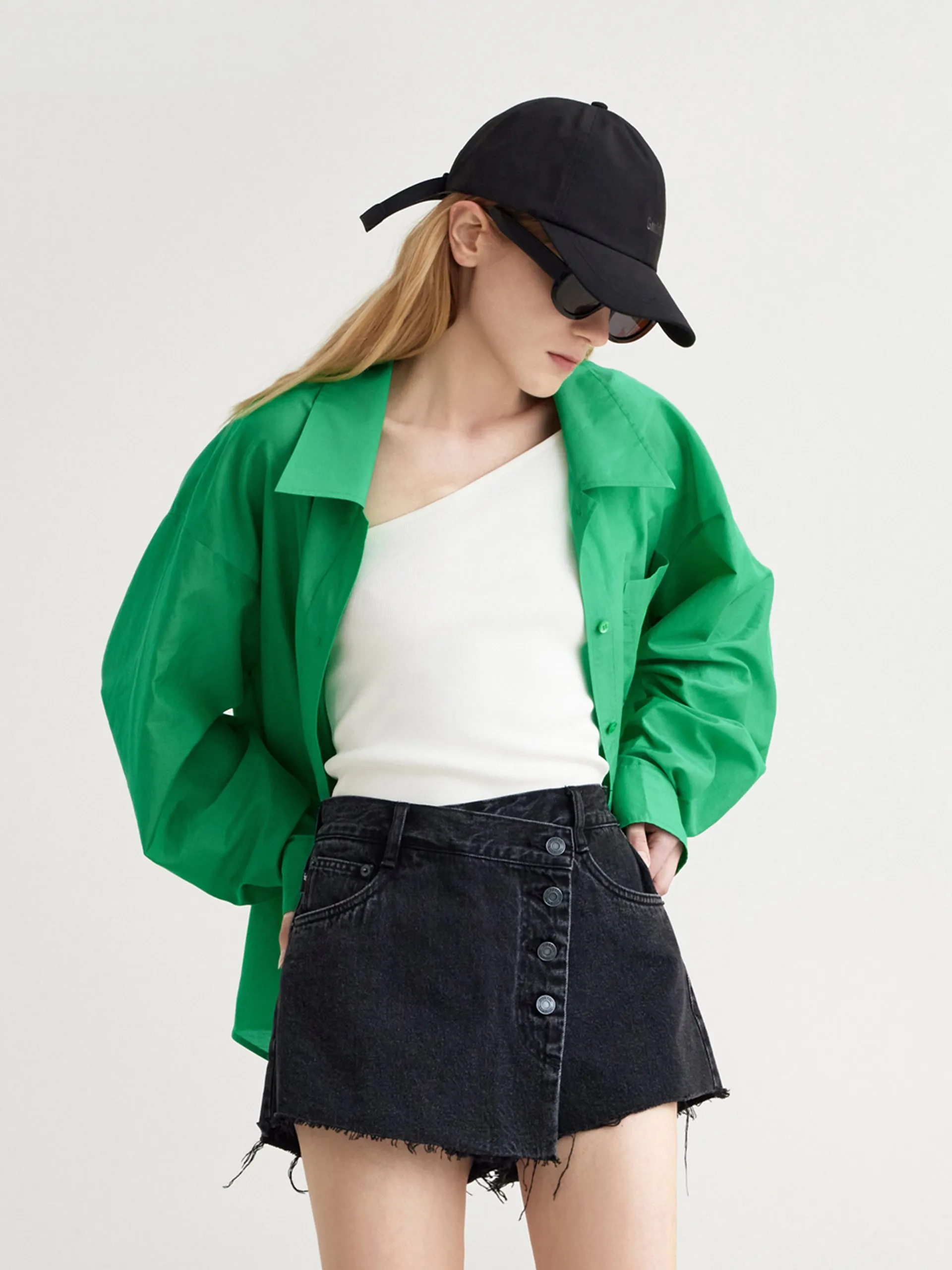 Oversized Split Shirt