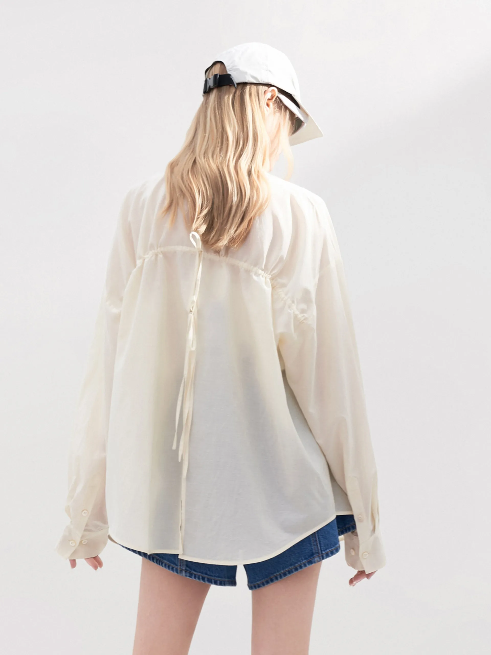 Oversized Split Shirt