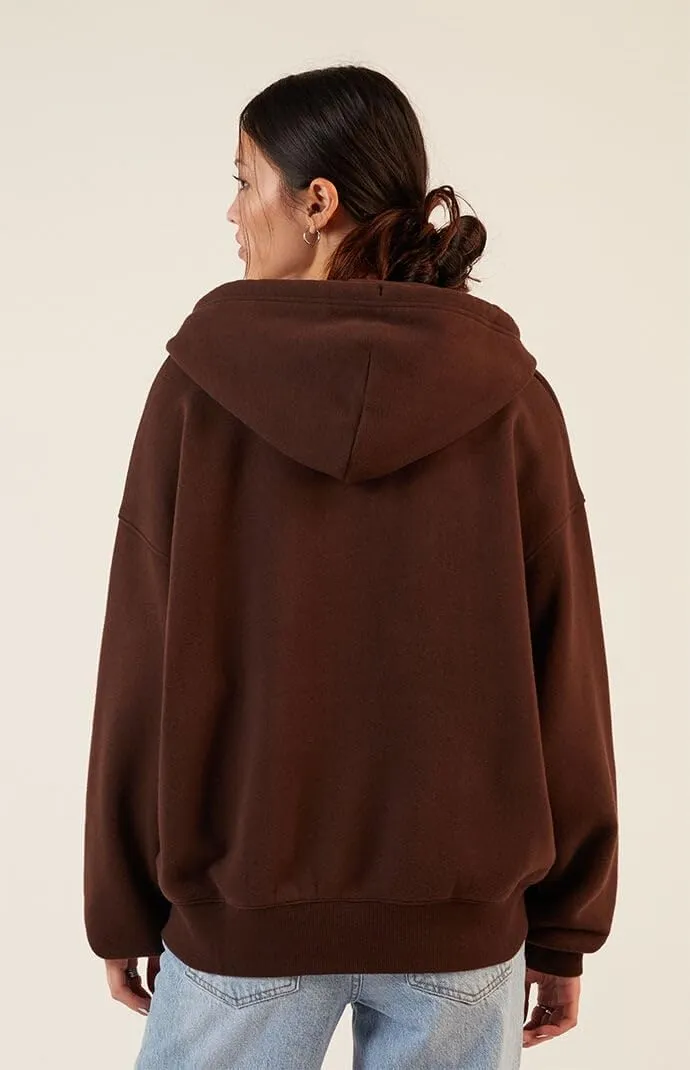 PacSun Women's LA Zip Up Hoodie