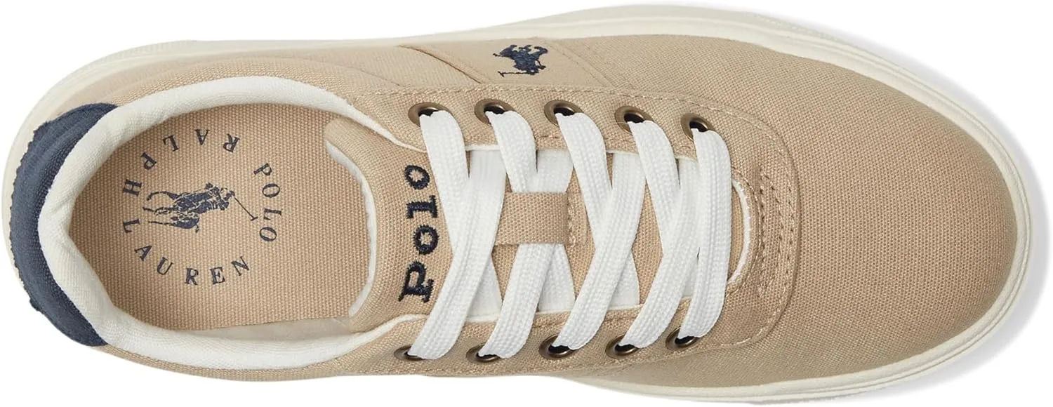 POLO RALPH LAUREN Women's Frazier Casual Canvas (Little Kid) Sneaker