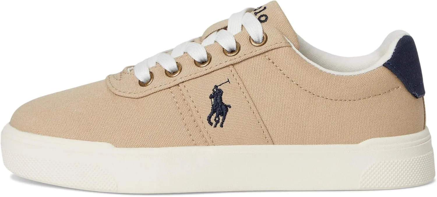 POLO RALPH LAUREN Women's Frazier Casual Canvas (Little Kid) Sneaker