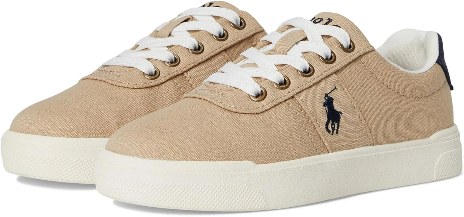 POLO RALPH LAUREN Women's Frazier Casual Canvas (Little Kid) Sneaker