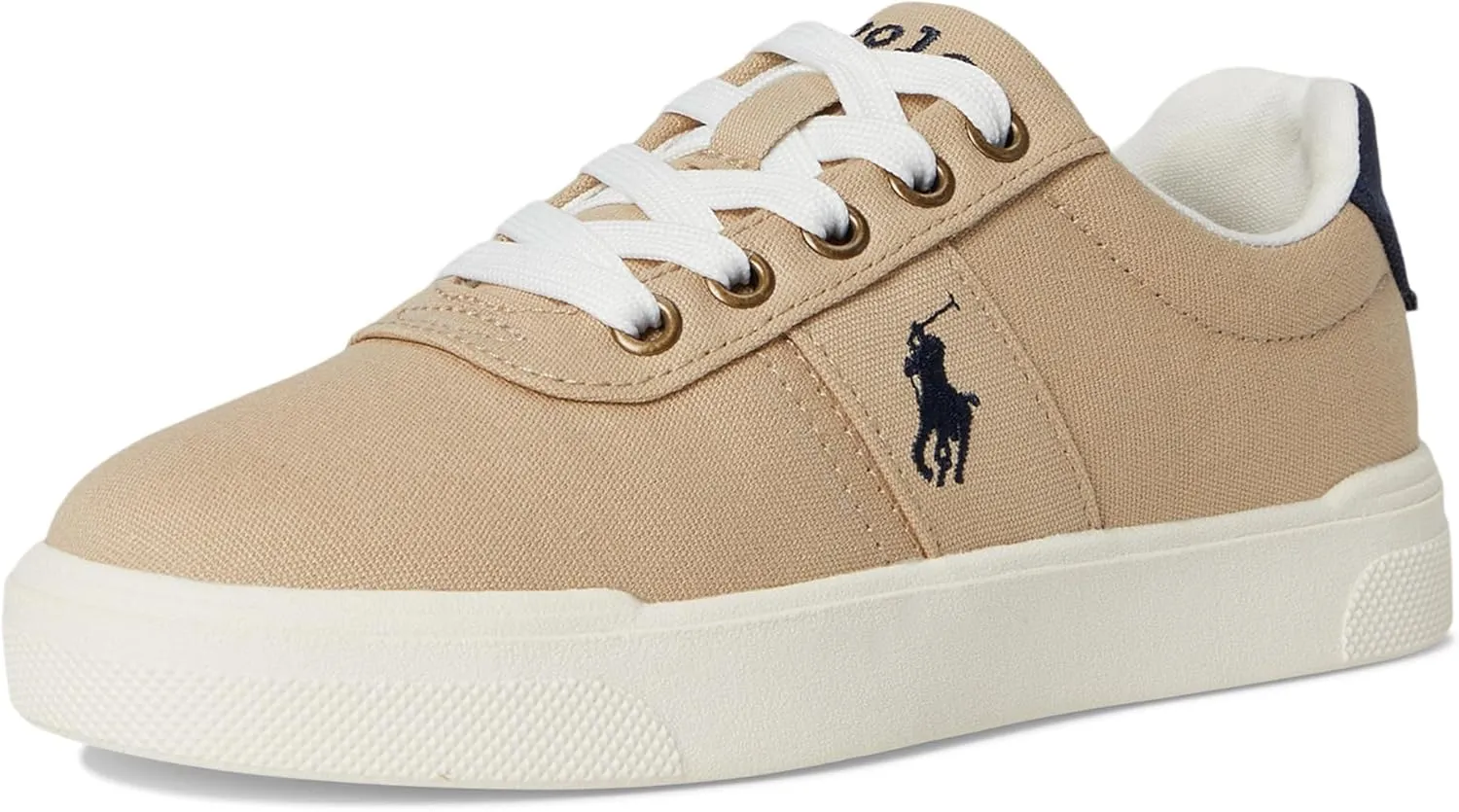 POLO RALPH LAUREN Women's Frazier Casual Canvas (Little Kid) Sneaker