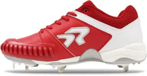 Ringor Flite Metal Softball Spikes with Pitching Toe for Women | Performance, Durability, and Superior Traction | Designed for Female Athletes