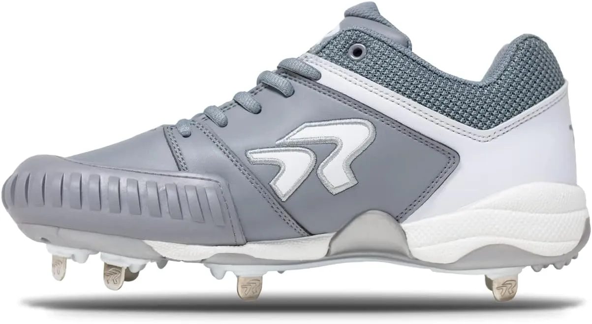 Ringor Flite Metal Softball Spikes with Pitching Toe for Women | Performance, Durability, and Superior Traction | Designed for Female Athletes