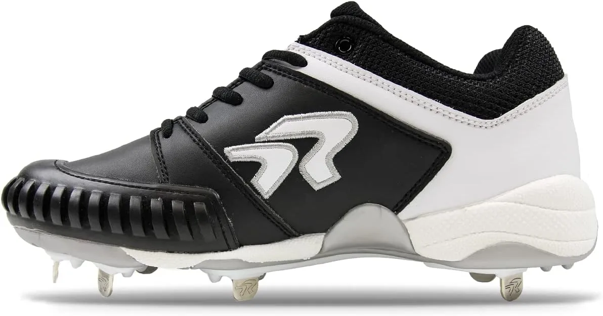 Ringor Flite Metal Softball Spikes with Pitching Toe for Women | Performance, Durability, and Superior Traction | Designed for Female Athletes