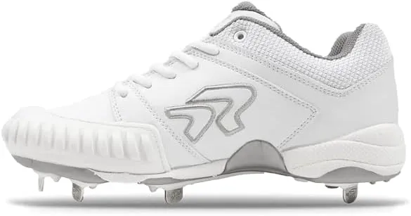 Ringor Flite Metal Softball Spikes with Pitching Toe for Women | Performance, Durability, and Superior Traction | Designed for Female Athletes