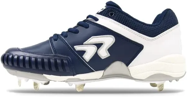 Ringor Flite Metal Softball Spikes with Pitching Toe for Women | Performance, Durability, and Superior Traction | Designed for Female Athletes