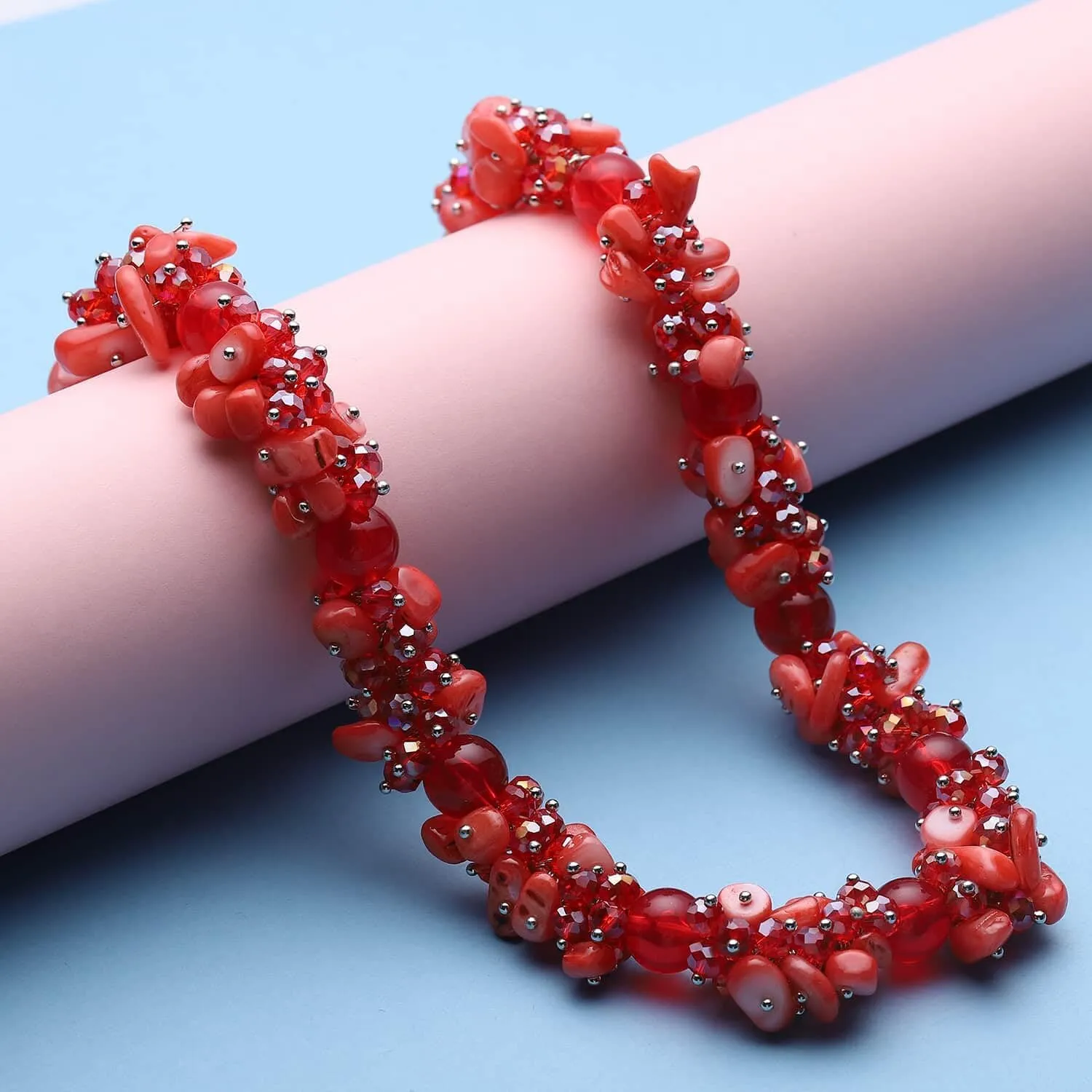 Shop LC Shell Beaded Necklaces for Women Strand Bead Seashell Beach Summer Boho Costume Jewelry for Women 20-23" Birthday Gifts