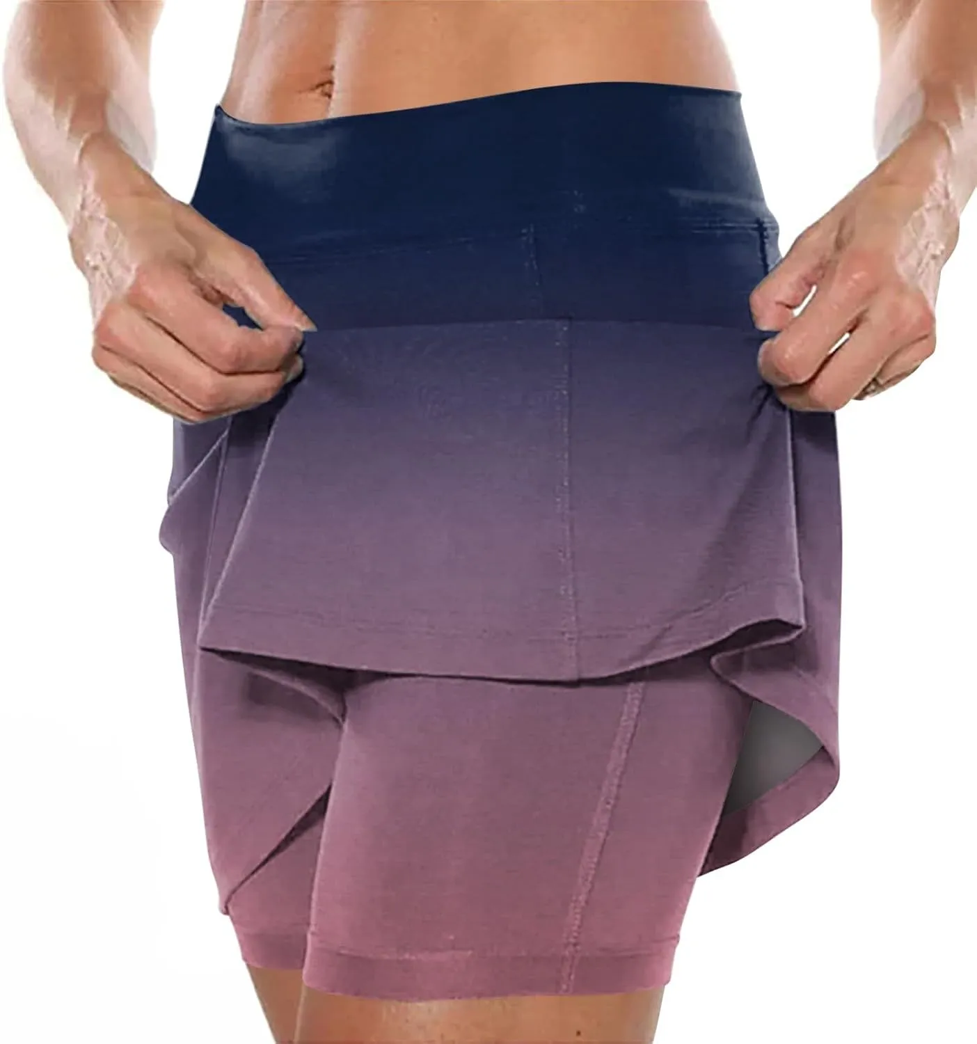 Skorts for Women Tummy Control High Waisted Tennis Skirt Skorts Skirts Casual Modest Long Golf Athletic Running
