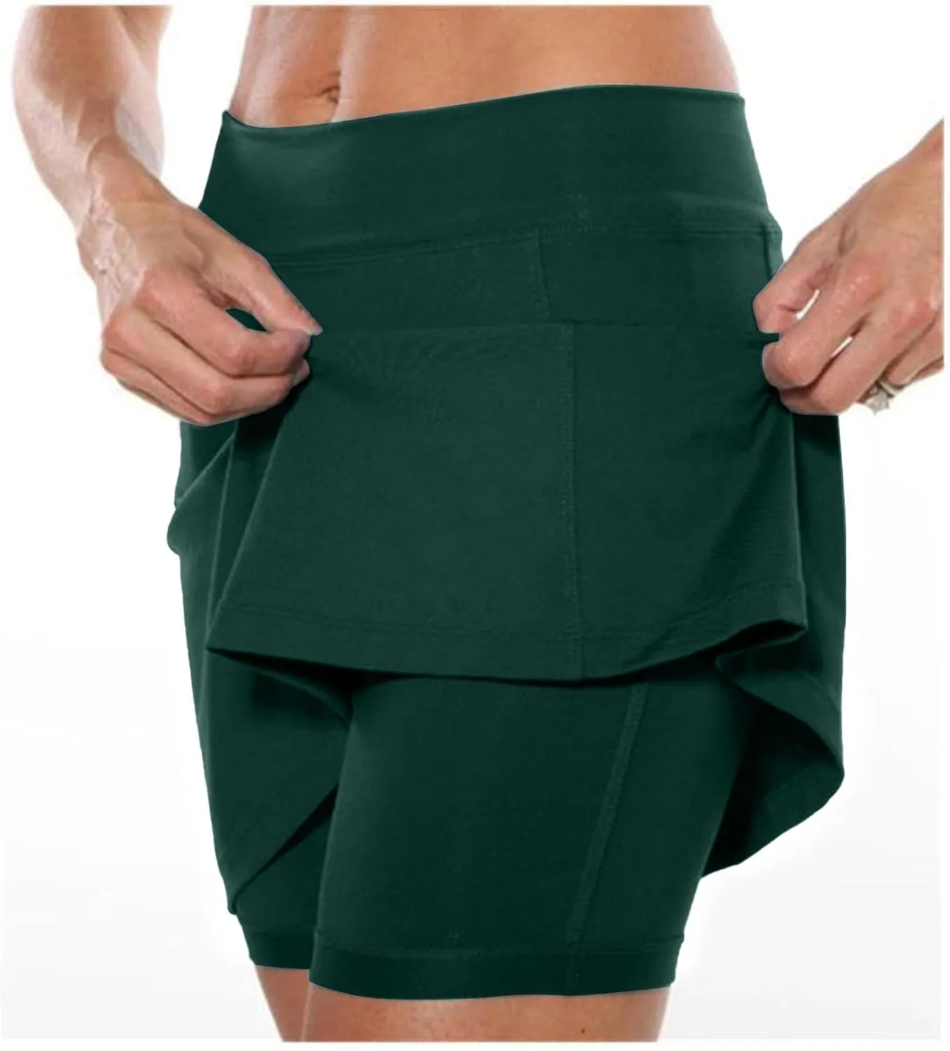 Skorts for Women with Pockets High Waisted Golf Skorts Lightweight Athletic Tennis Skirt Workout Summer Outfits
