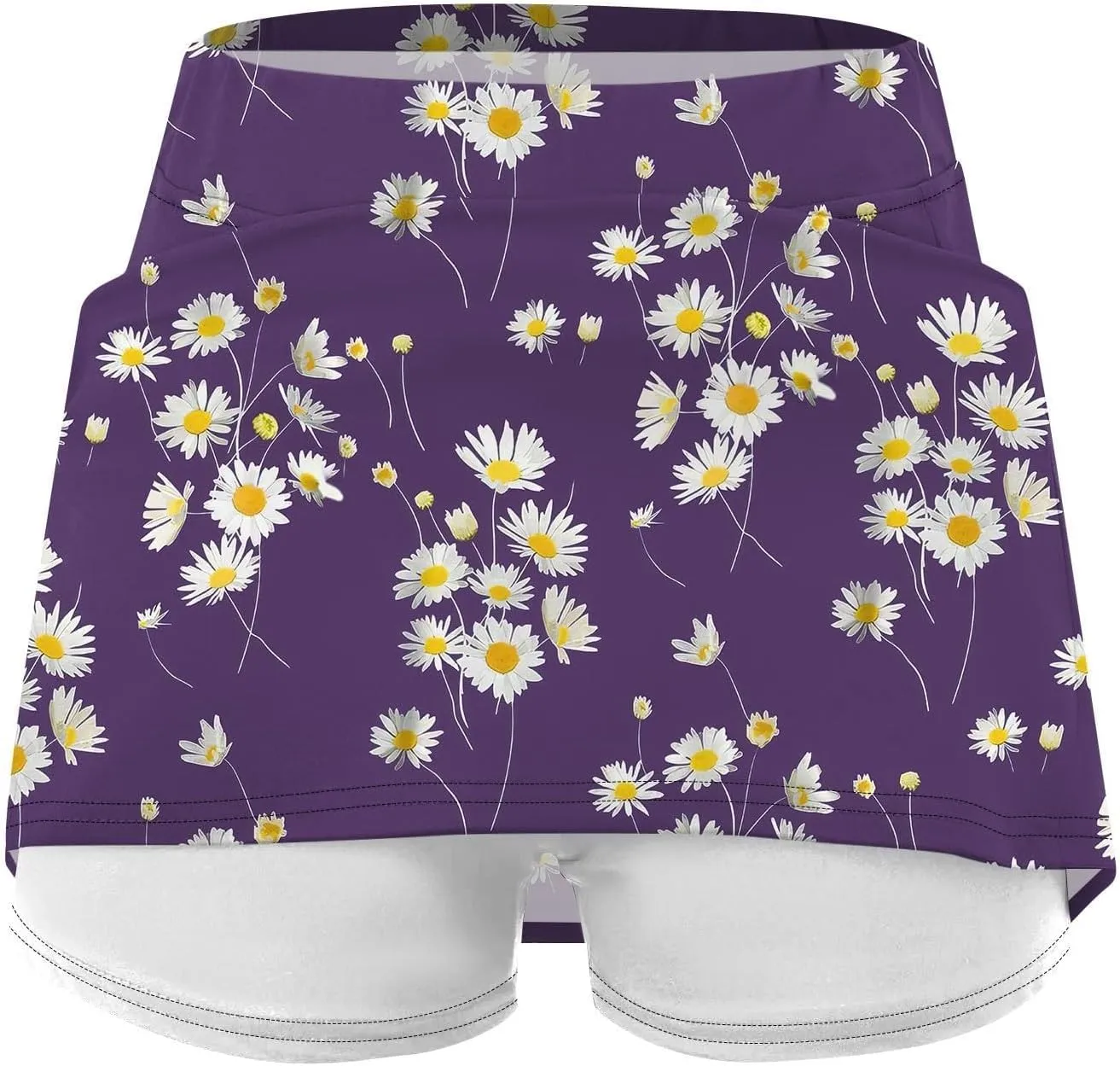 Skorts for Women with Pockets Summer 2025 Tummy Control Tennis Golf Skirt Plus Size Culottes High Waist Athletic