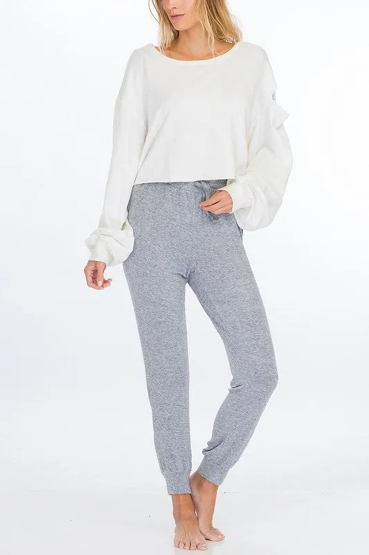 SOFT KNIT JOGGERS