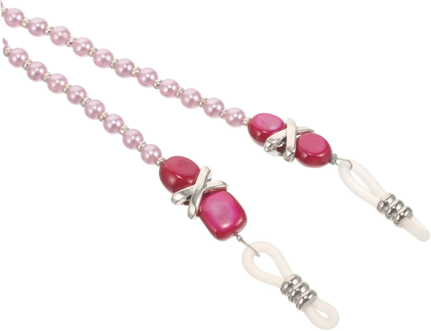 SOIMISS String Imitation Pearl Glasses Chain Necklaces Eyeglass Holder Glasses Necklace Holder for Women