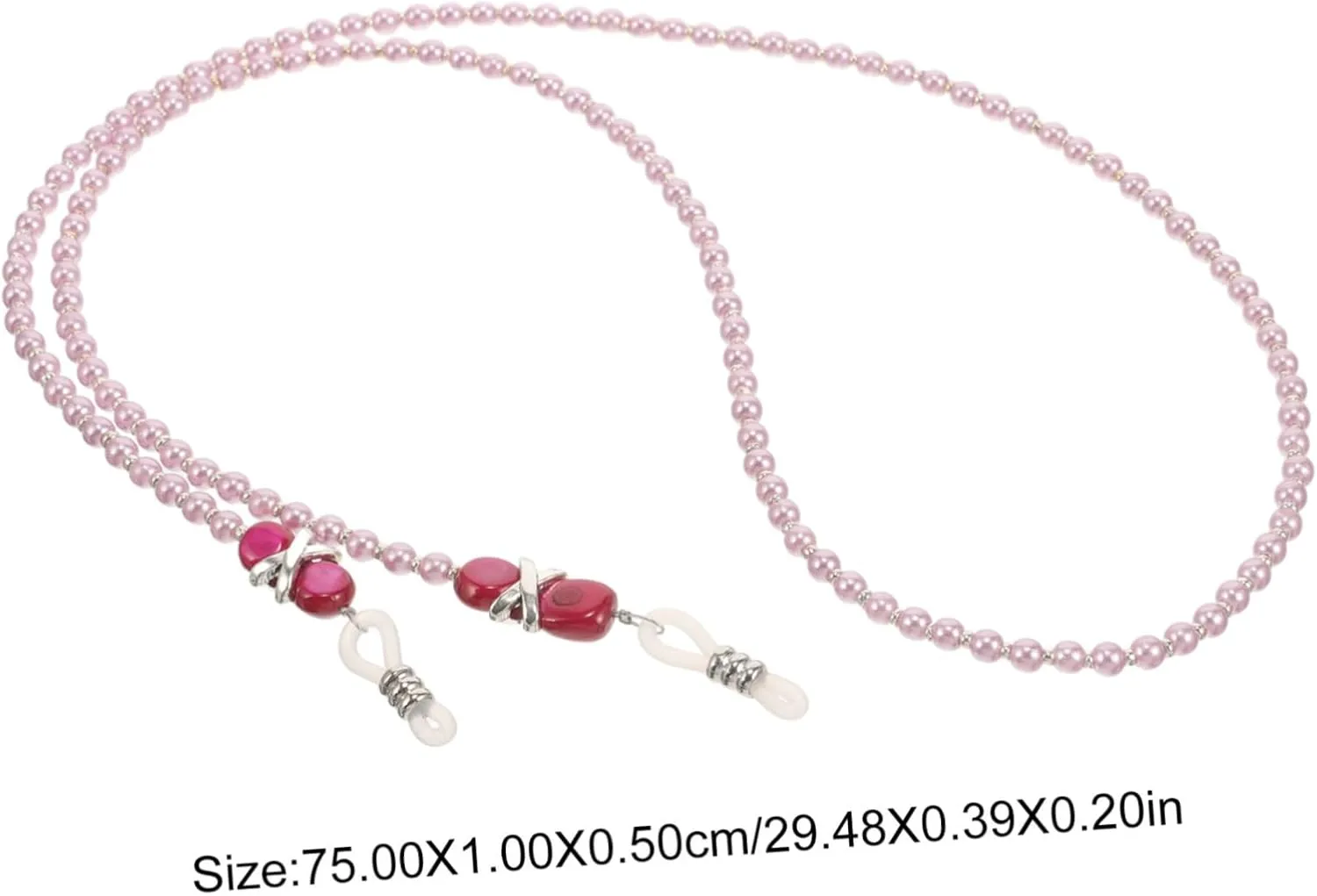 SOIMISS String Imitation Pearl Glasses Chain Necklaces Eyeglass Holder Glasses Necklace Holder for Women