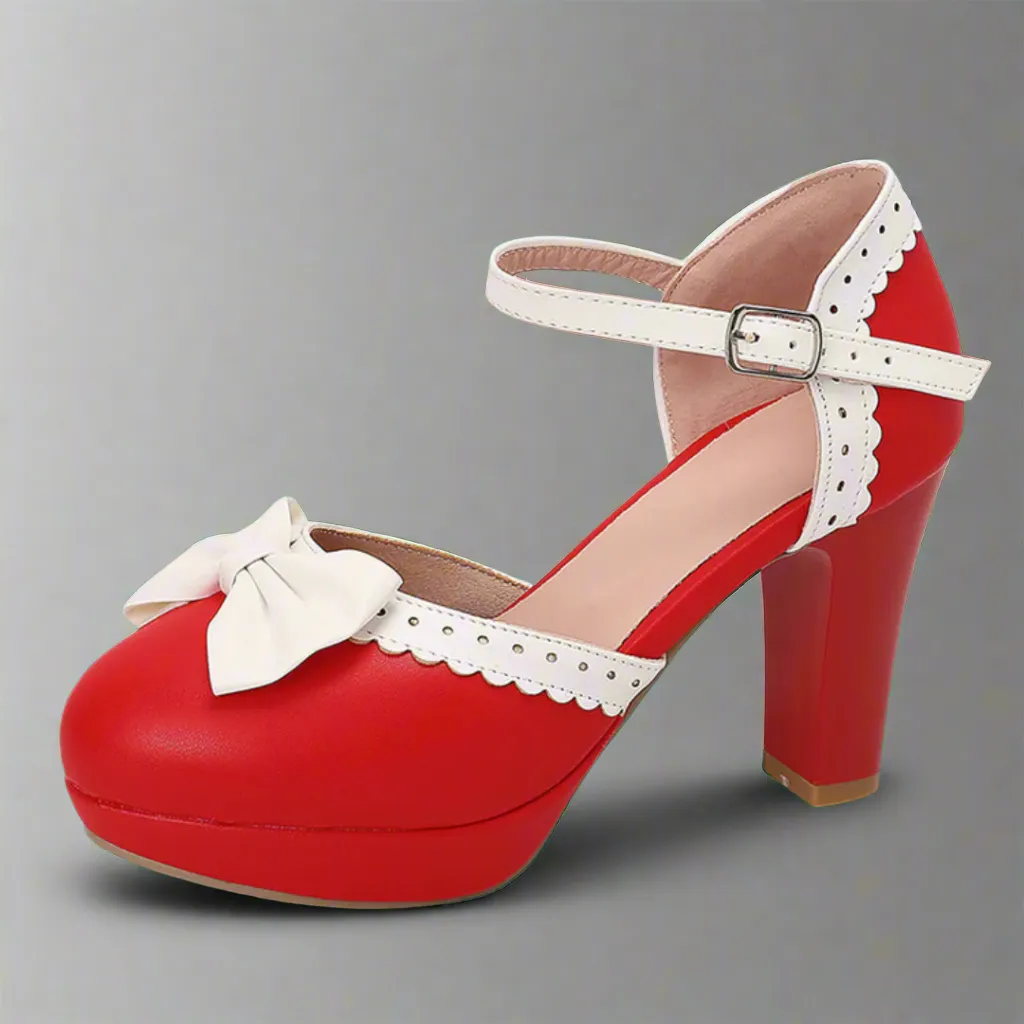 Sophie | Elegant High Heels with Bow