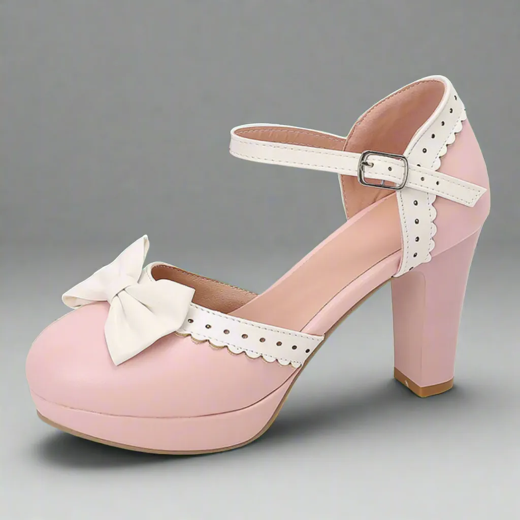 Sophie | Elegant High Heels with Bow