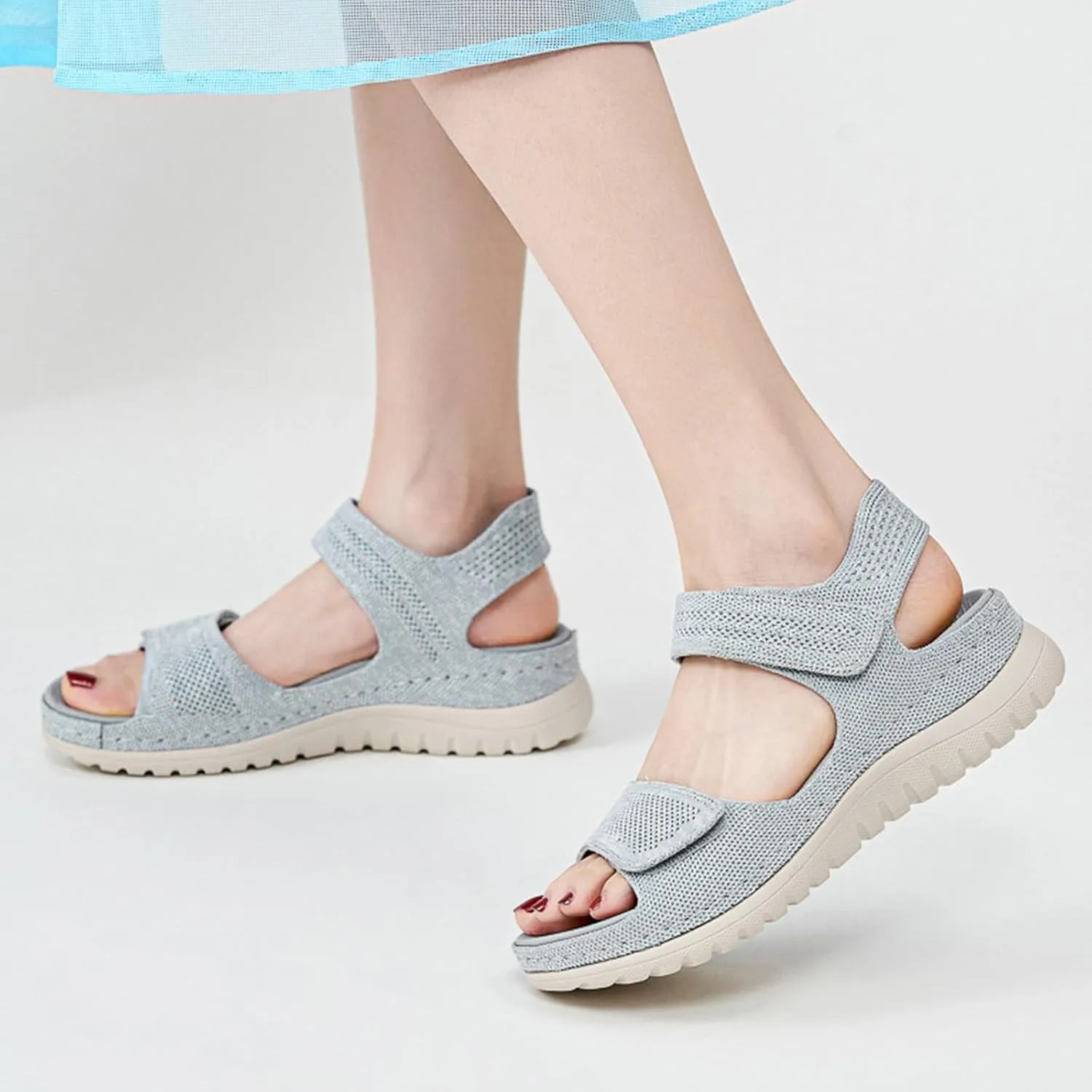Sports And Leisure Sandals Hollow Beach Thick Bottom Women's Sandals