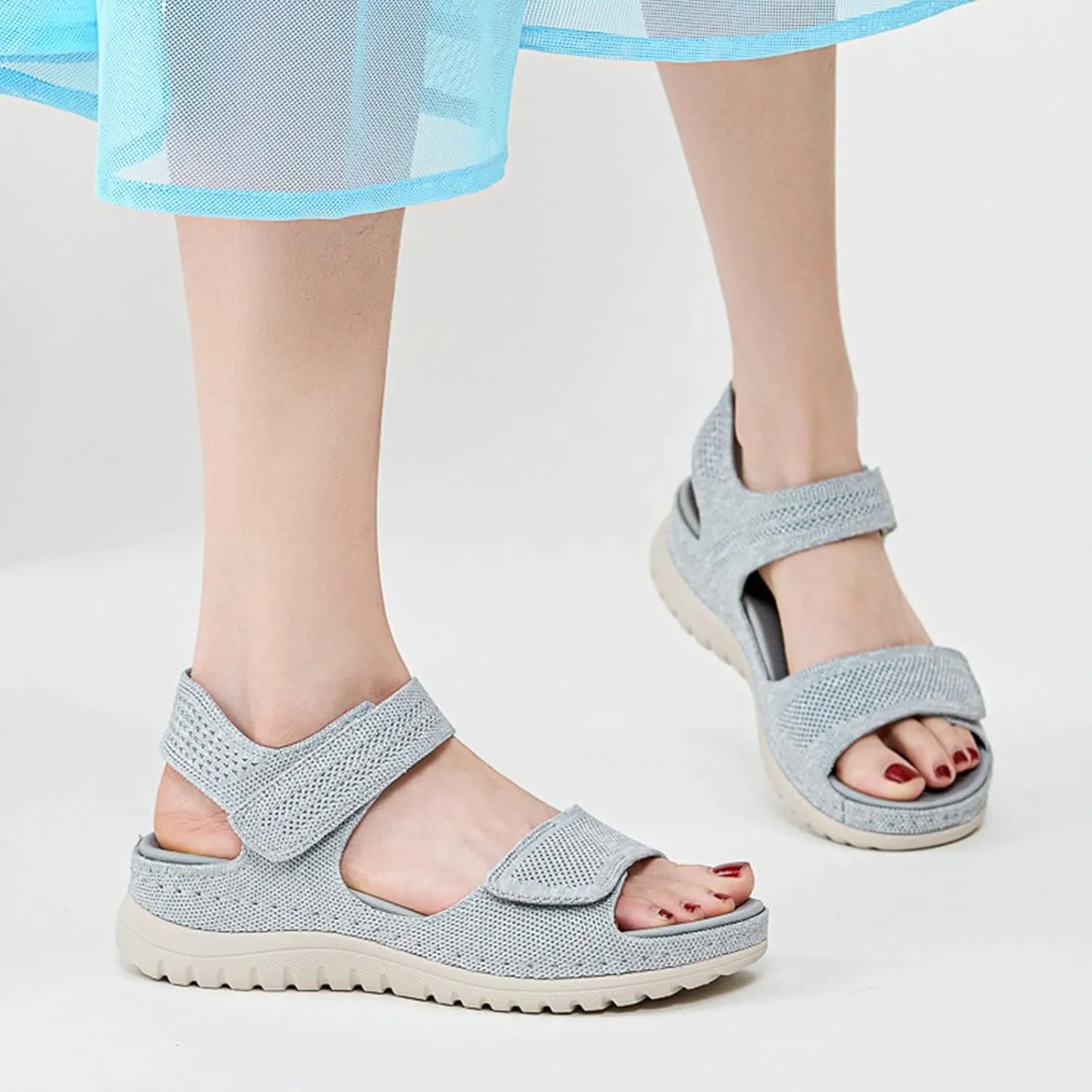 Sports And Leisure Sandals Hollow Beach Thick Bottom Women's Sandals