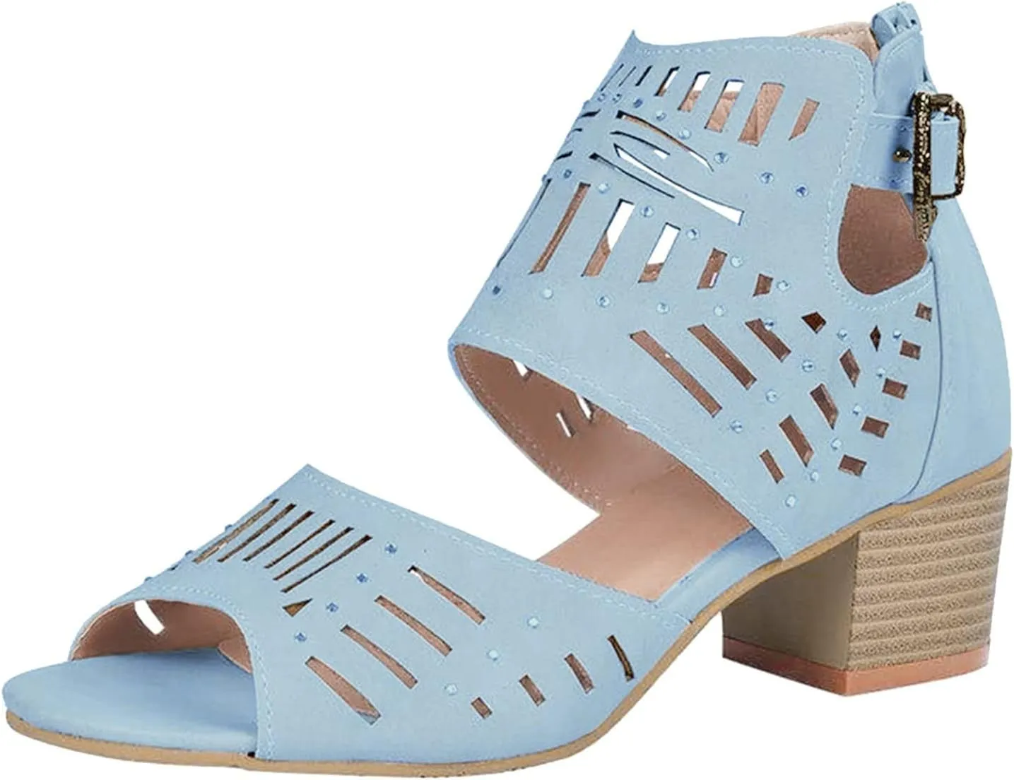 Summer Sandals for Women, Platform Sandals for Women Retro Roman Wedge Sandals Open Toe Sandals Breathable Shoes