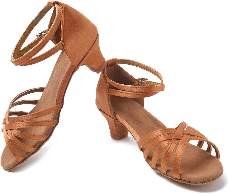 SWDZM Women's Standard Latin/Chacha/Salsa Dance Shoes Ballroom Model-301