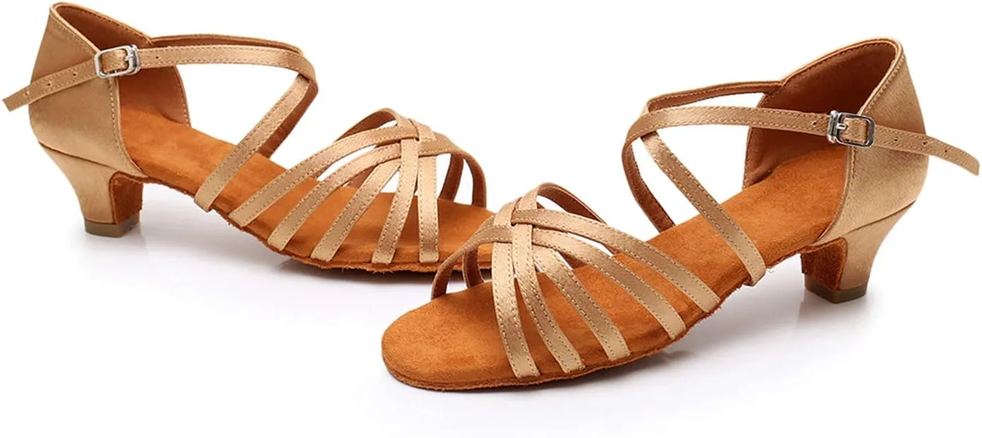 SWDZM Women's Standard Latin/Chacha/Salsa Dance Shoes Ballroom Model-301