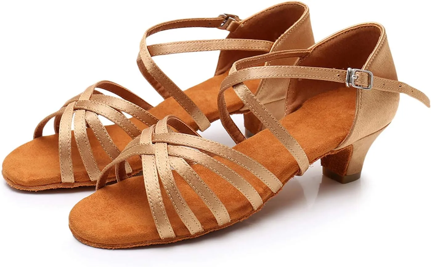 SWDZM Women's Standard Latin/Chacha/Salsa Dance Shoes Ballroom Model-301