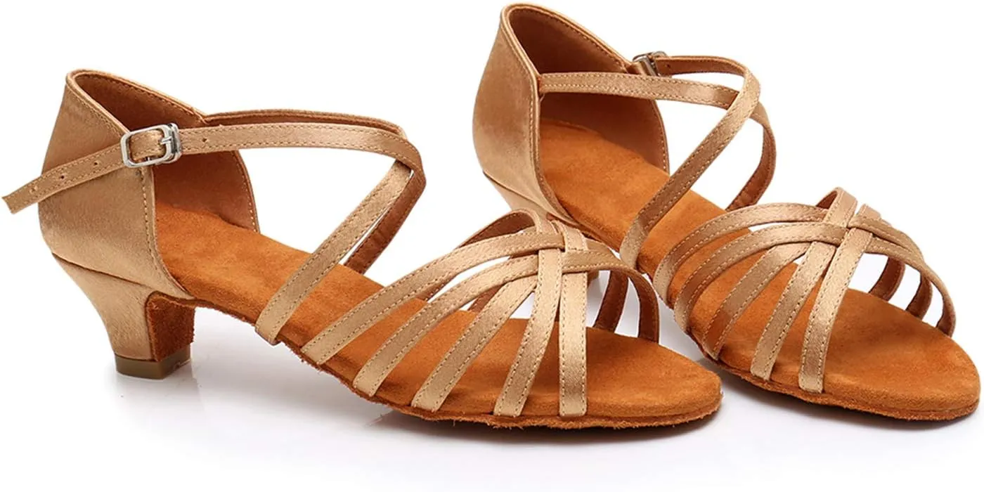 SWDZM Women's Standard Latin/Chacha/Salsa Dance Shoes Ballroom Model-301