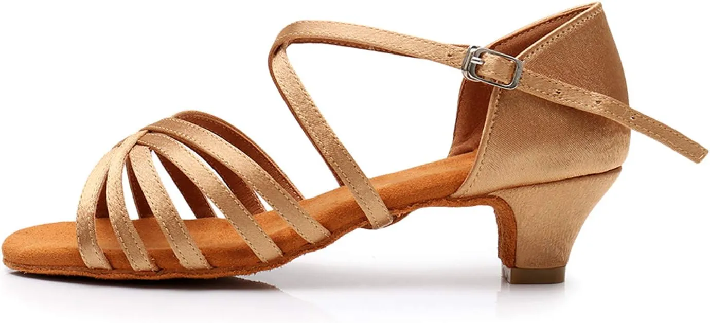 SWDZM Women's Standard Latin/Chacha/Salsa Dance Shoes Ballroom Model-301