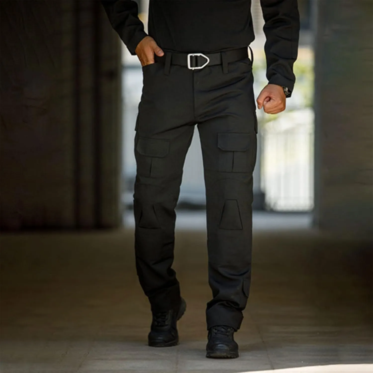 Tactical Cargo Pants for Men Casual Hiking Pants with Multi-Pocket Lightweight Relaxed Trousers