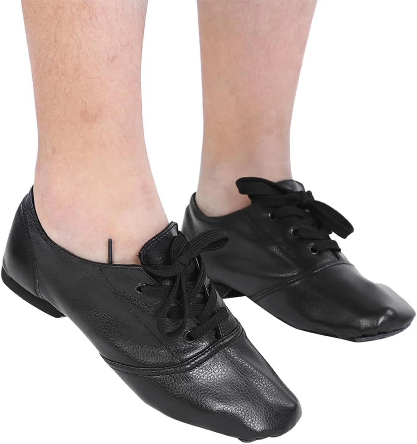 Unisex Jazz Shoe,PU Upper Slip On Jazz Shoe for Child Adult