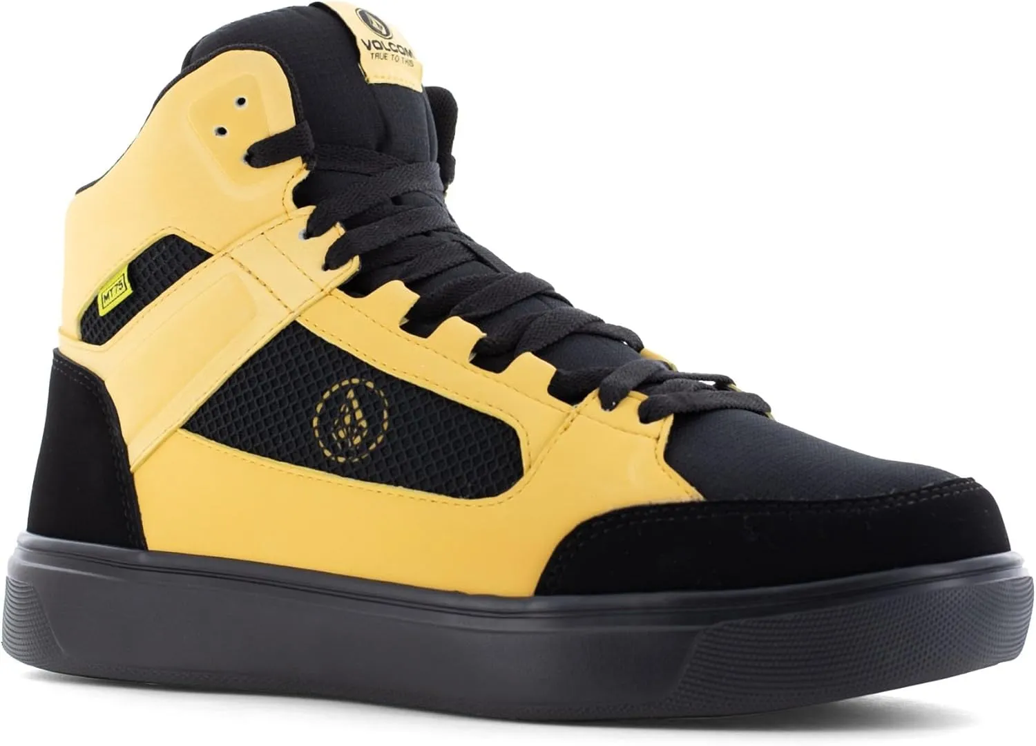 Volcom Evolve Men's Safety Toe High Top with Metarsal Guard Work Shoe - Comp Toe - SD10 - SR - Met Guard