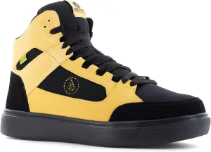 Volcom Evolve Men's Safety Toe High Top with Metarsal Guard Work Shoe - Comp Toe - SD10 - SR - Met Guard