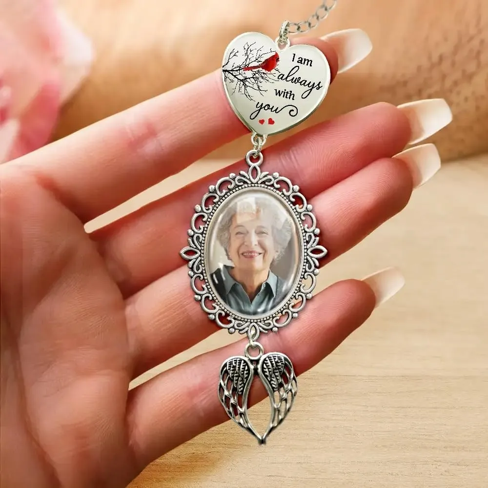 WANDER PRINTS Custom Photo, Personalized Graduation Tassel Charm - Gradution Gift for Besties, Family - I'm Always with You