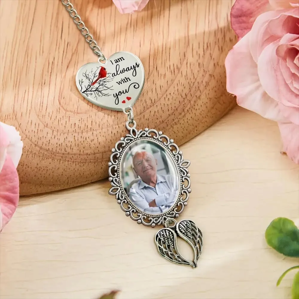 WANDER PRINTS Custom Photo, Personalized Graduation Tassel Charm - Gradution Gift for Besties, Family - I'm Always with You