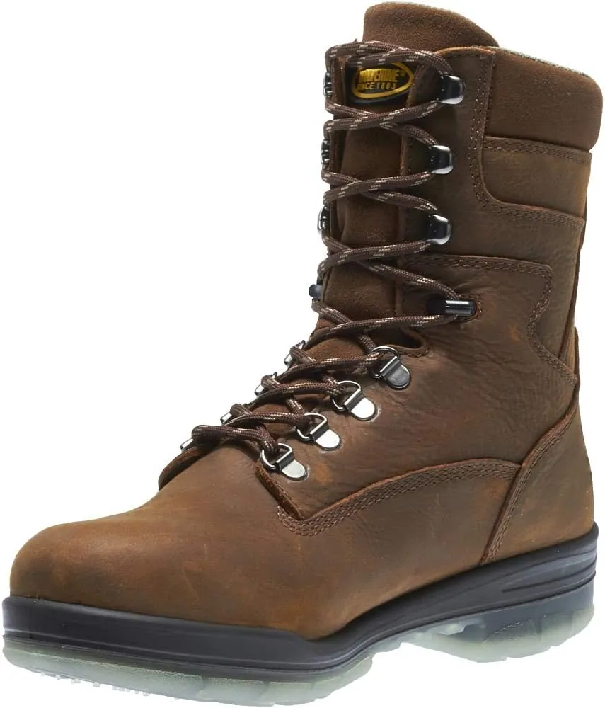 Wolverine Men's W03295 Waterproof Steel Toe EH Boots Men's Stone Leather