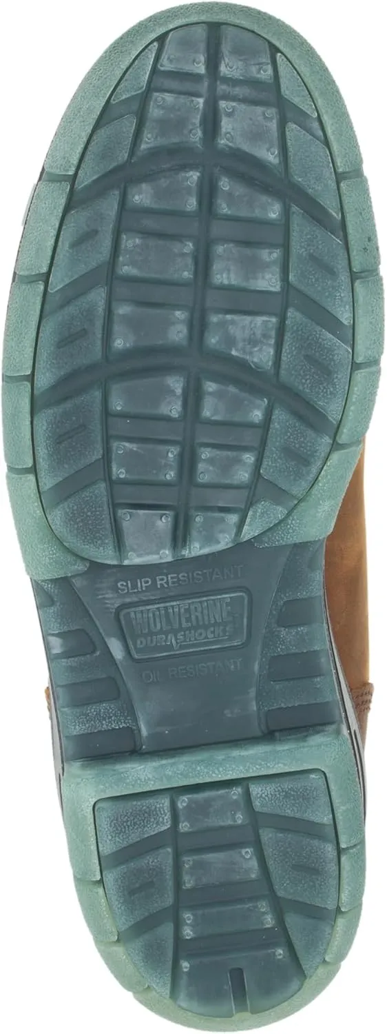 Wolverine Men's W03295 Waterproof Steel Toe EH Boots Men's Stone Leather