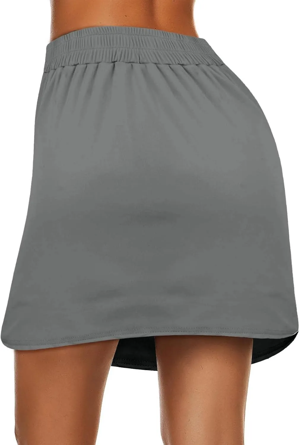 Women Tennis Skirts with Pockets High Waisted Golf Skorts Side Slit Athletic Skirt for Workout Sports A-Line Mini Skirt