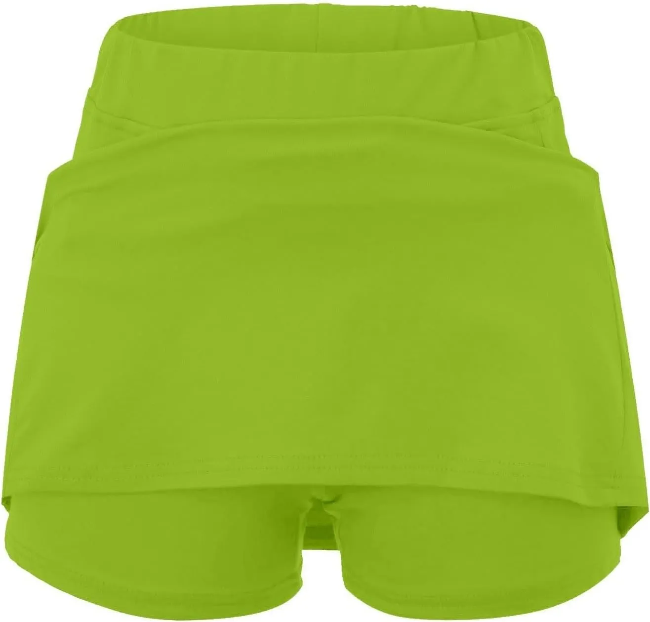 Women's 2 in 1 Athletic Skorts Daisy Printing Breathable Tennis Skirt Shorts Stretchy Workout Running Sport Shorts