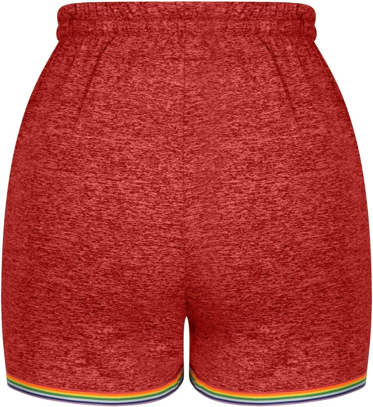 Women's Athletic Shorts High-Waisted Stretchable Workout Shorts for 2025 Summer Beach Vacation Gym Running Breathable