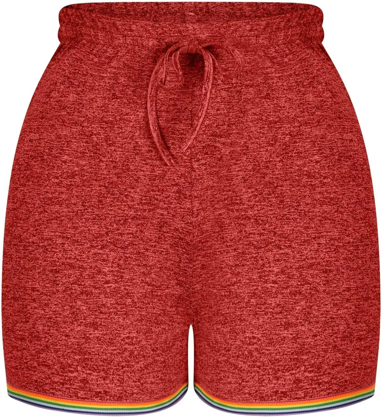 Women's Athletic Shorts High-Waisted Stretchable Workout Shorts for 2025 Summer Beach Vacation Gym Running Breathable
